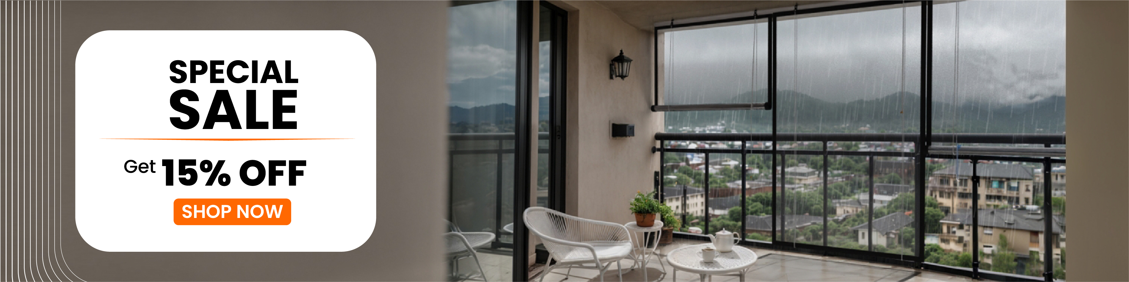 Waterproof Chick Blinds