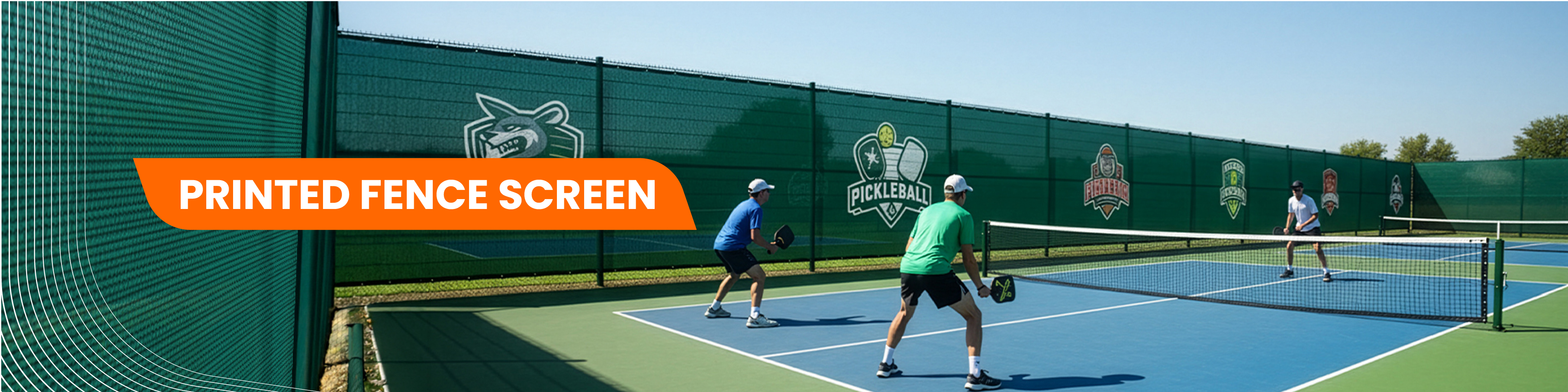 Printed Fence Screens