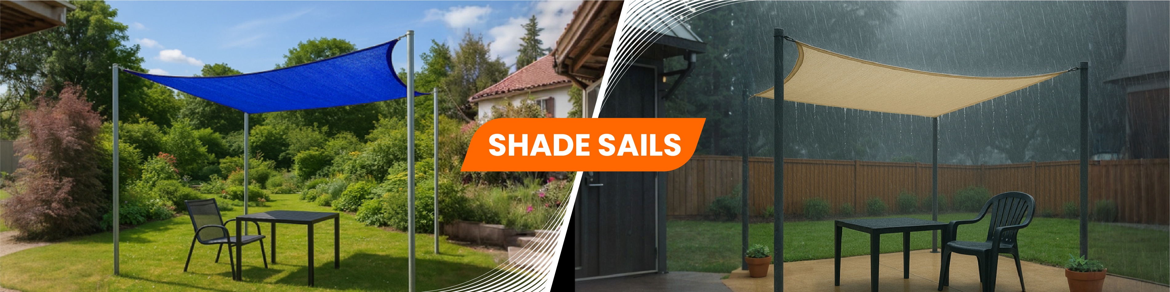 Shade sails