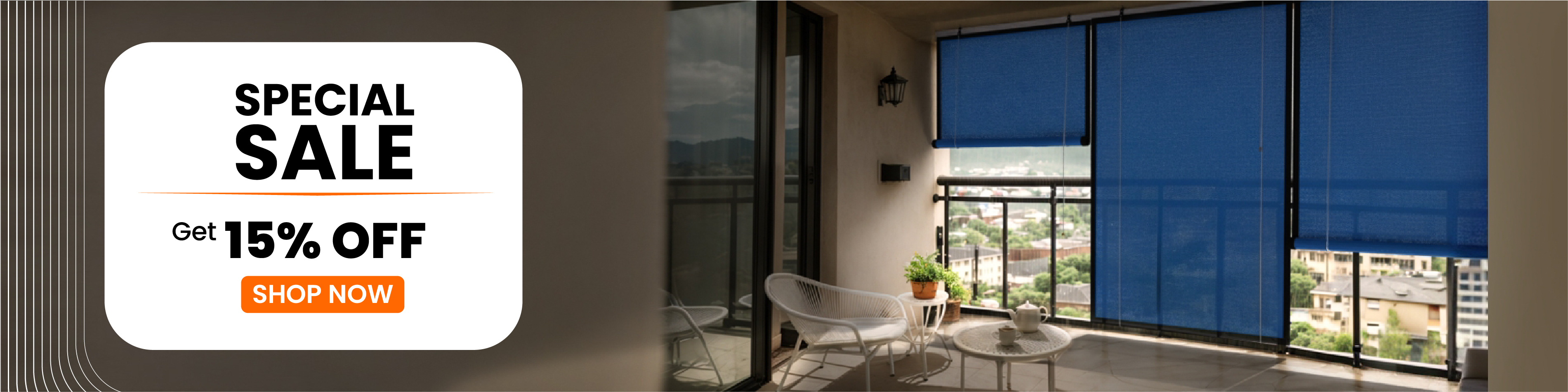 Sun Blocking Chick Blinds