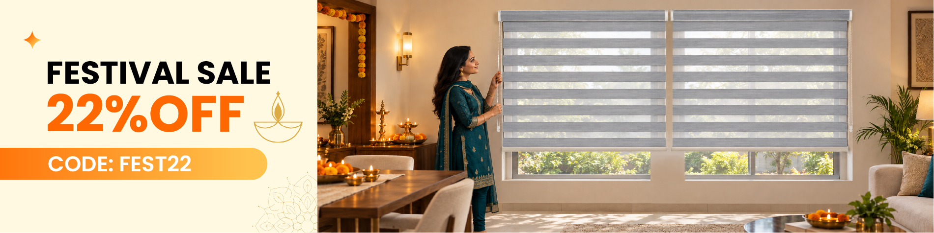 Zebra Roller Blinds