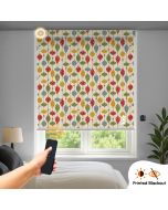 Hippo Blackout Printed Motorised Indoor Roller Blind (Form Coated Polyester) 
