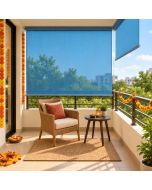 Hippo 90% Sun Block Outdoor Roller Blind (HDPE)