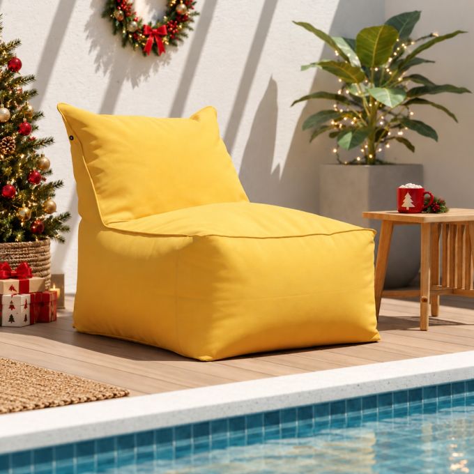 Hippo Outdoor Premium Chair Bean Bag Covers  - Perfect for Balconies, Patios & Pool Decks