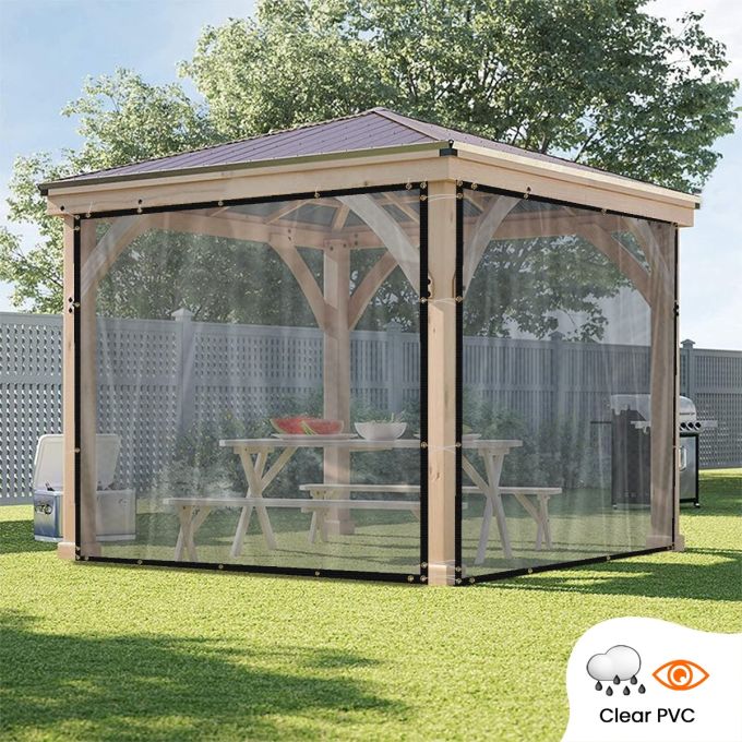 Hppo Waterproof Clear Tarpaulin (PVC)