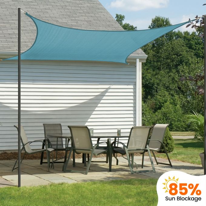 Hippo 85% Sun Block Shade Sail (Four Sided)