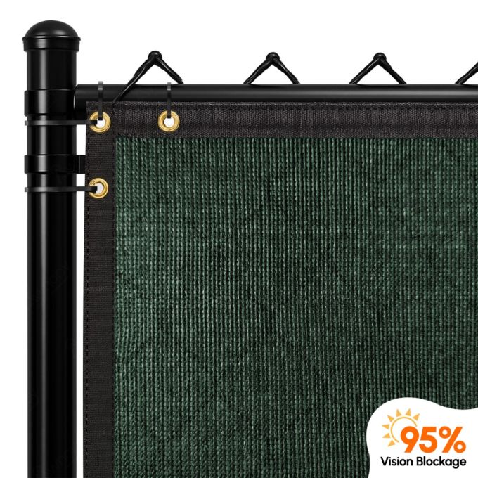 Hippo PRIVACY 95 – Fence Screen with Reinforced Polyester Band and Eyelets