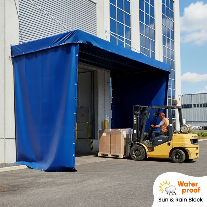 Hippo Heavy Duty 400 GSM Polyester Coated PVC Tarpaulin (Colored)