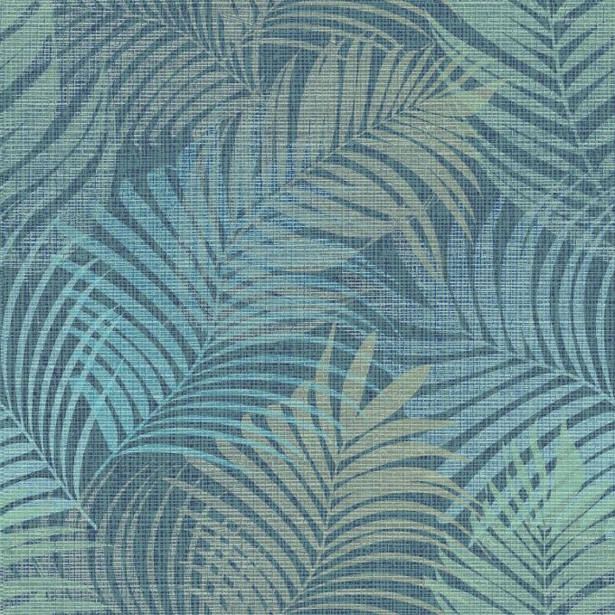 HIPPO 220GSM Semi Blackout Nautical Palm Blind Sample