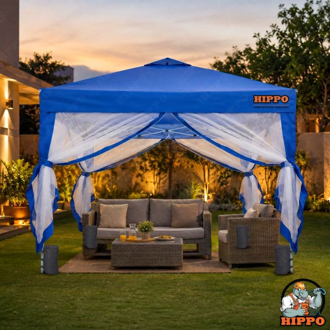 One Push Waterproof Canopy with Mosquito Net