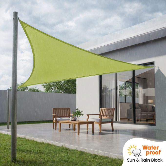 Hippo Waterproof Shade Sails (Three Sided)