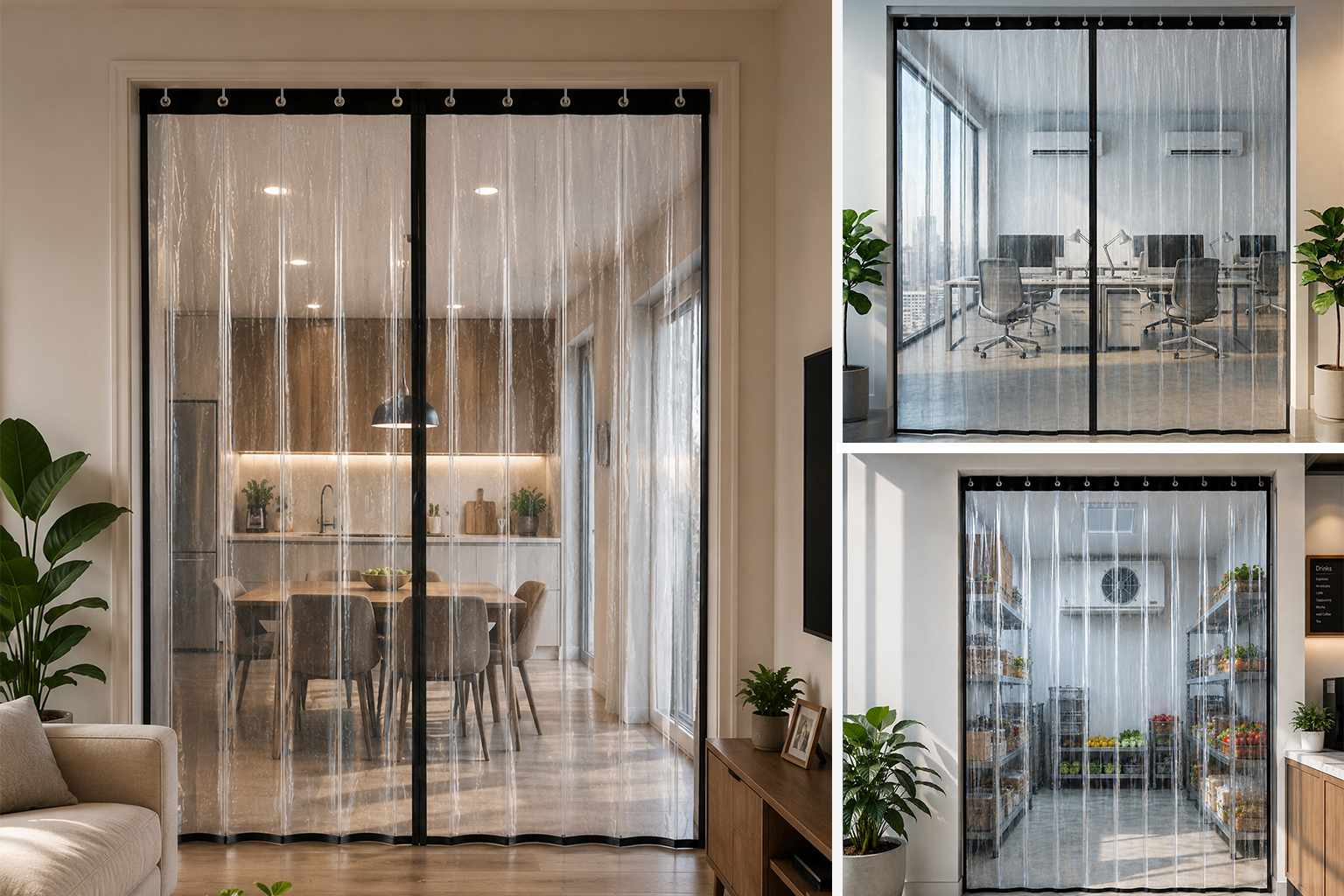 AC PVC Curtain – Smart Cooling Solution for Homes & Commercial Spaces