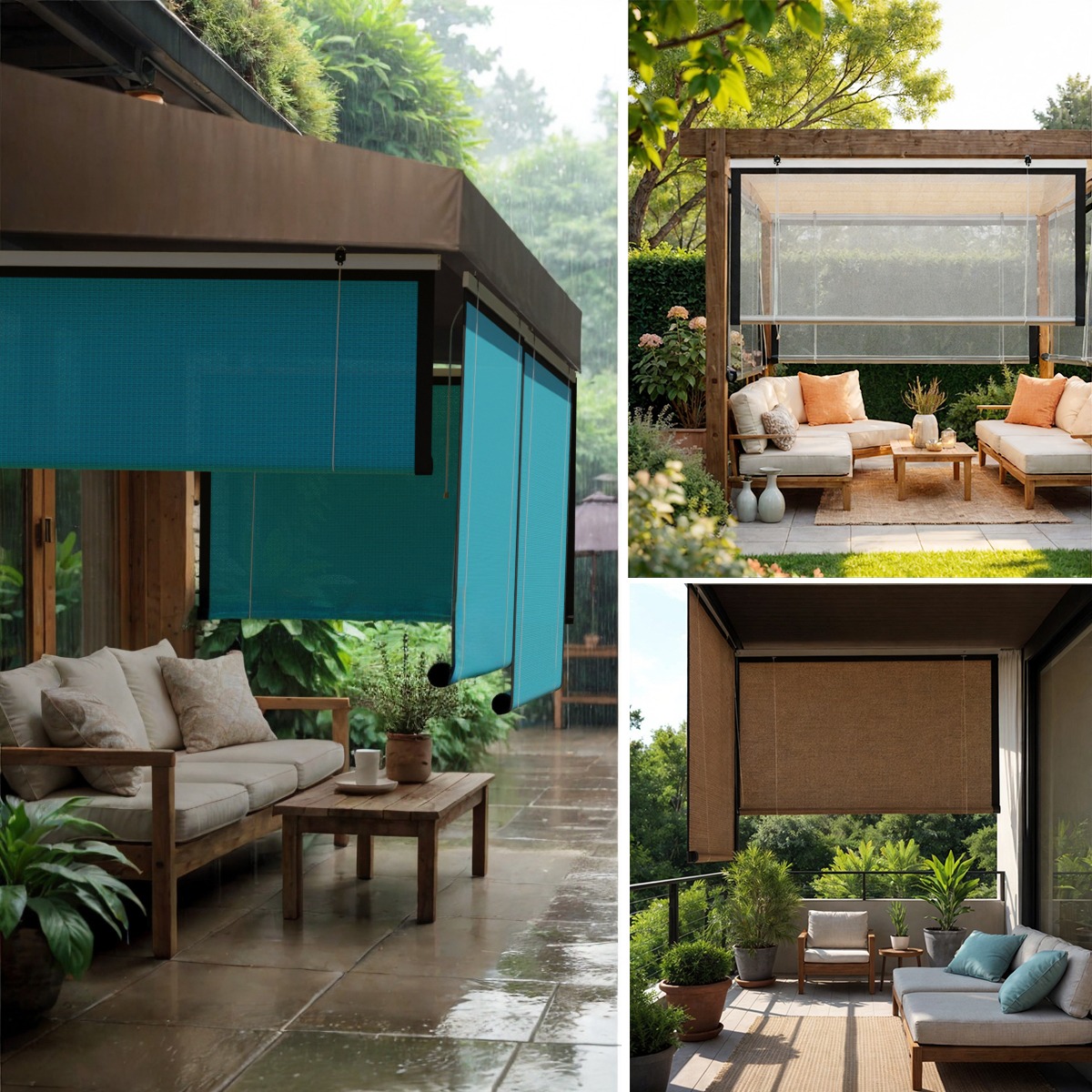 Elevate Your Outdoor Spaces with Hippp’s Premium Chick Blinds